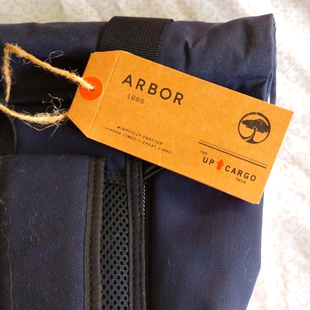 Arbor Cargo Roll top backpack NWT - Picture 6 of 11
